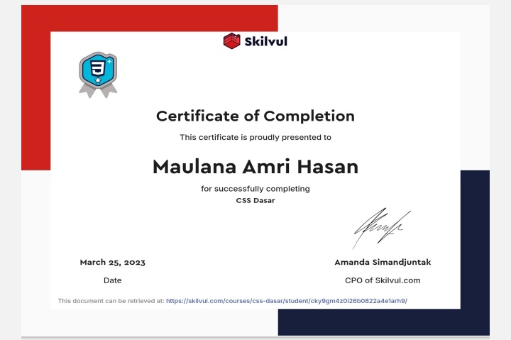 CSS certification